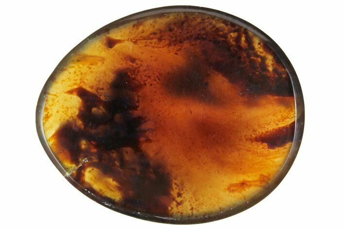 Polished Indonesian Amber Worry Stones - Photo 1